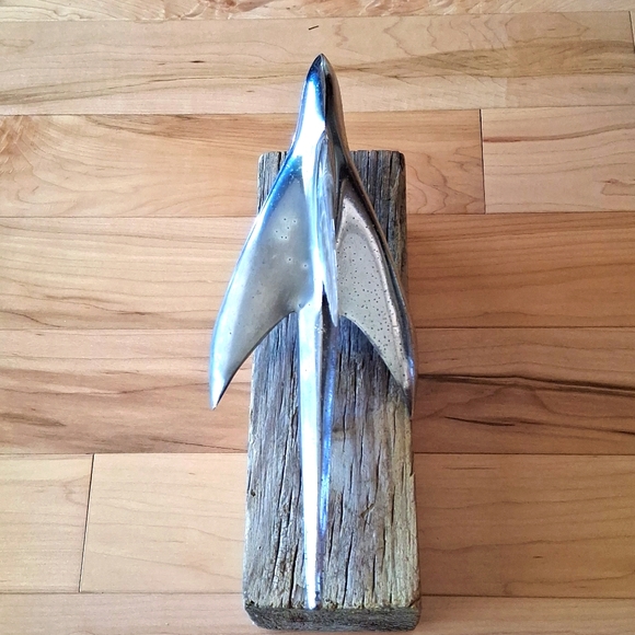 1951 Ford Victoria Flying Plane Hood Ornament - Picture 4 of 5